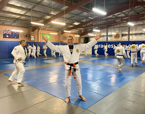 Royler Gracie at Gracie Sydney