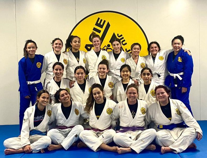 Gracie Sydney Academy Female Brazilian Jiu-Jitsu Team Gathering